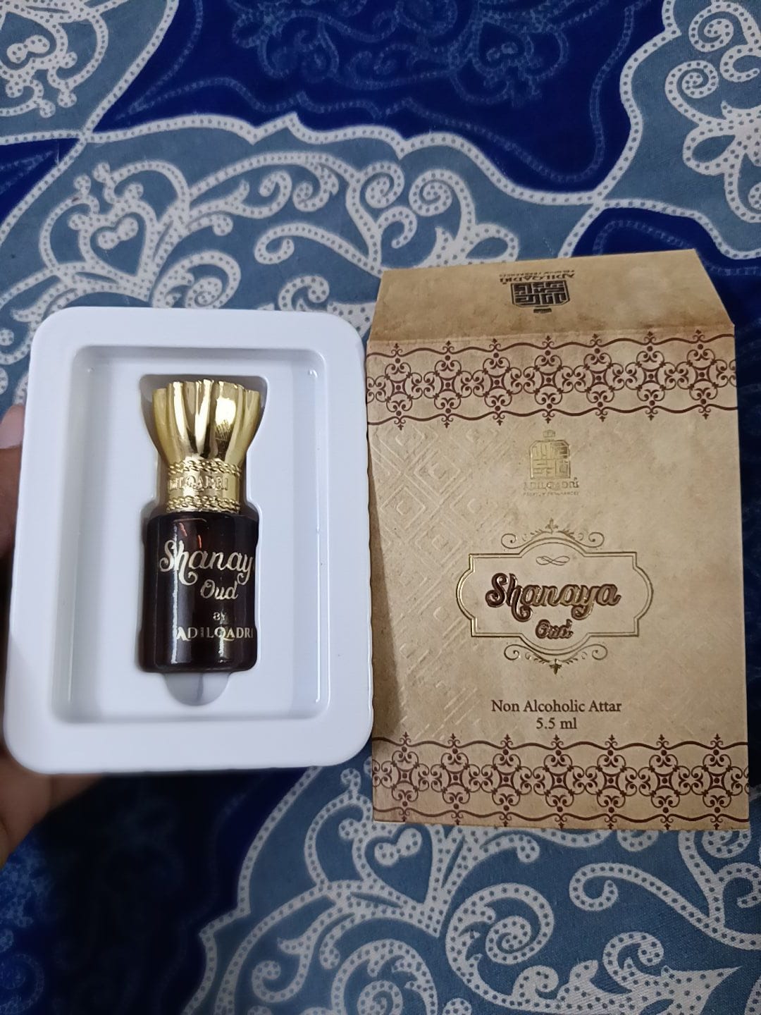 Customer photo review of Shanaya Oud Luxury Attar Perfume