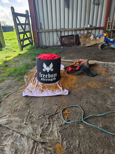 Customer photo review of Strongman Sandbag