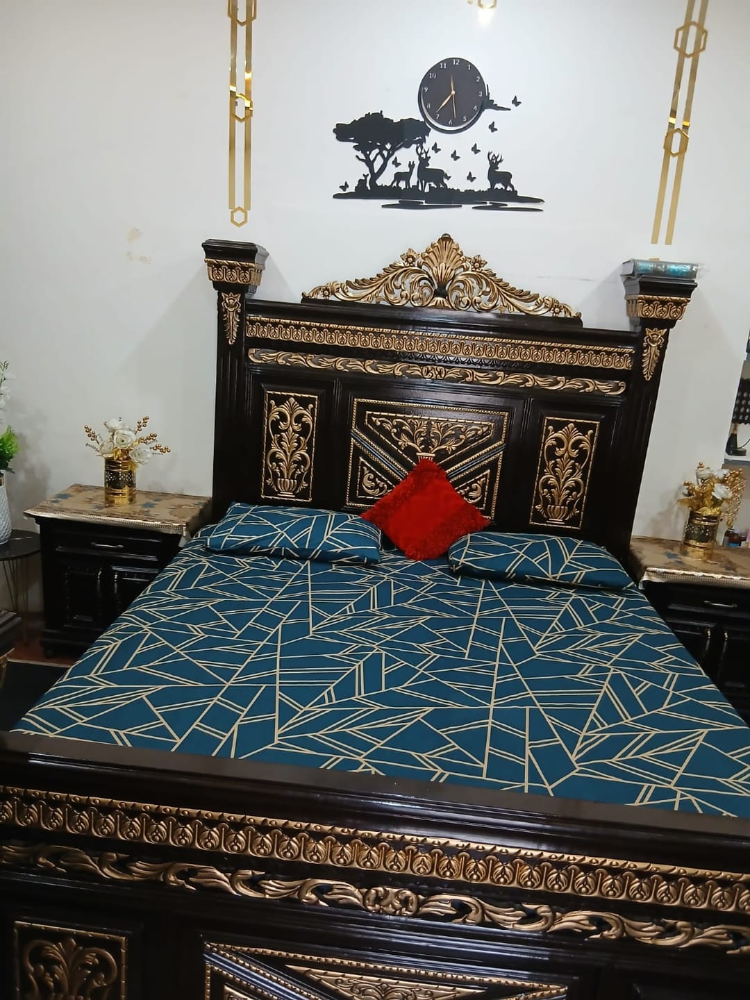 Customer photo review of EMBER bedsheet set - 3 pcs