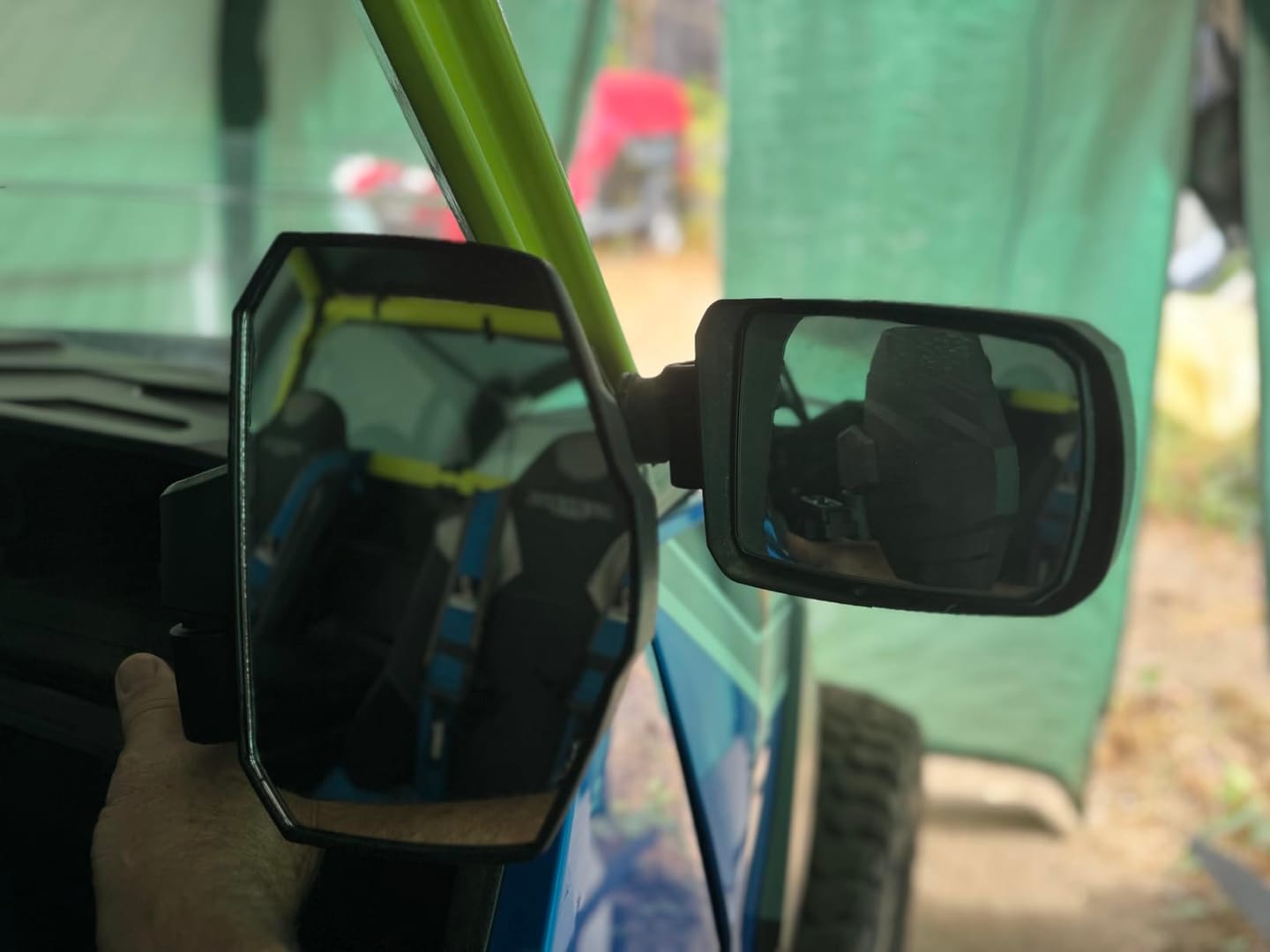 Customer photo review of UTV Large Side Mirrors for Polaris General 1000/ XP 1000/4 1000/ XP 4 1000 2016-2025
