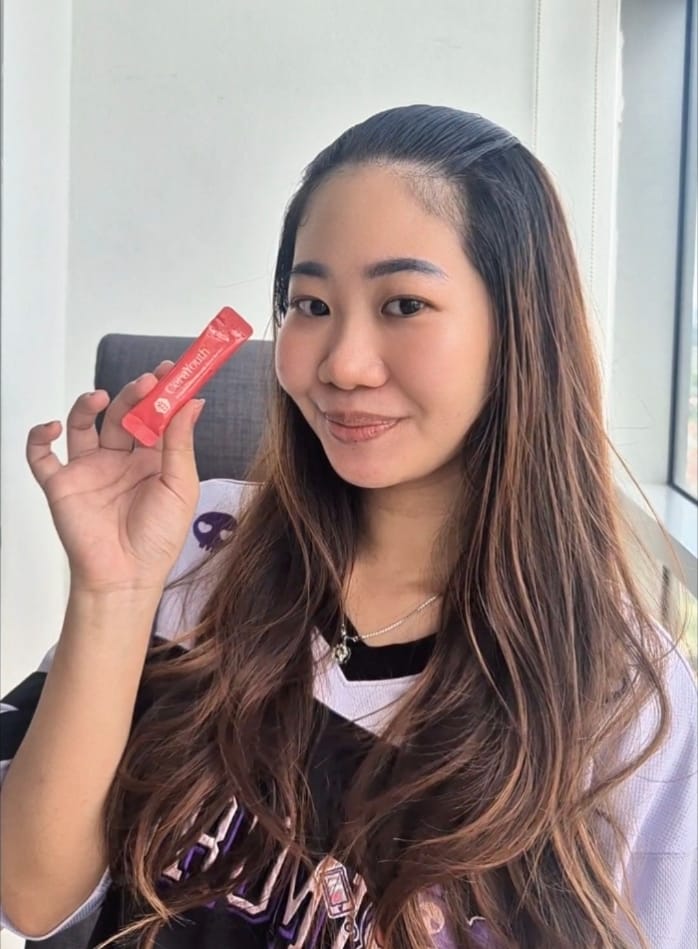 Customer photo review of Soluxe CeraYouth™️- Edible Rice Ceramide