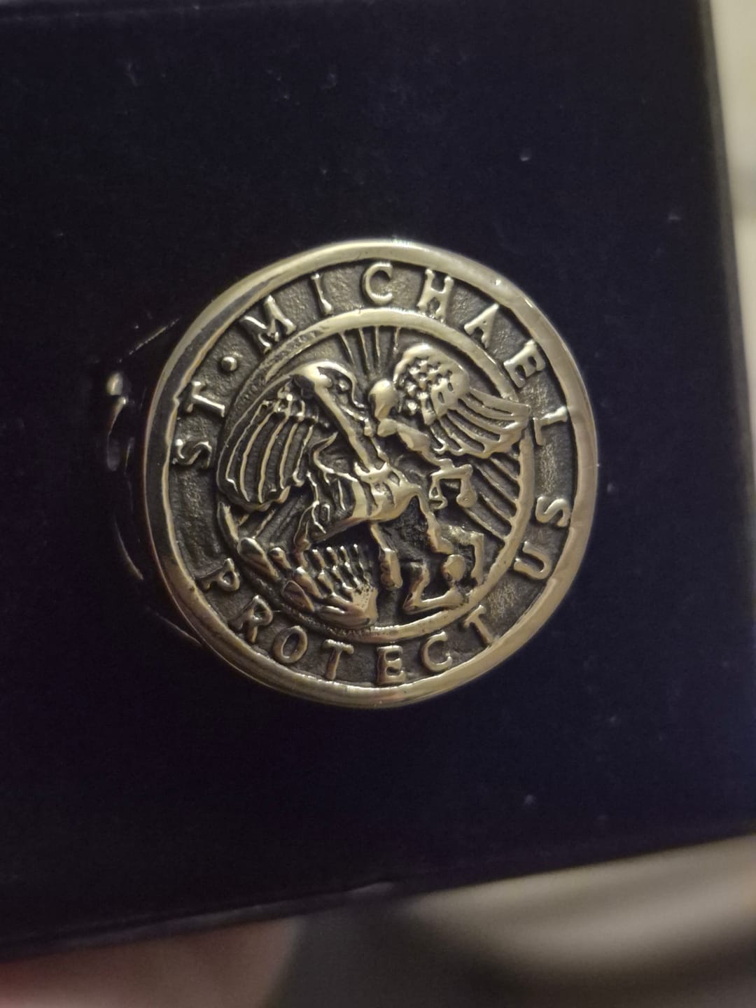 Customer photo review of SAINT MICHAEL.