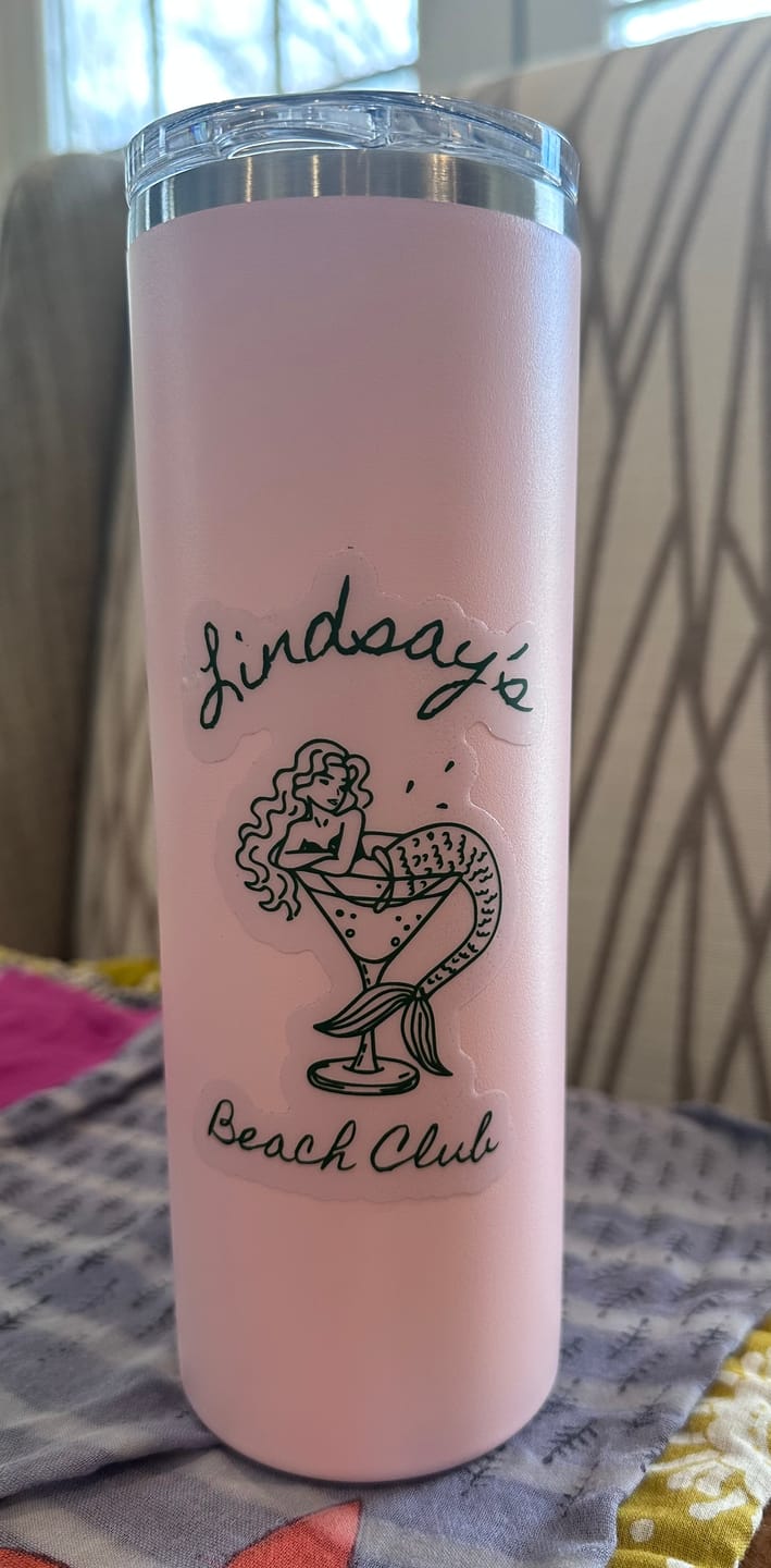 Customer photo review of Clear Stickers