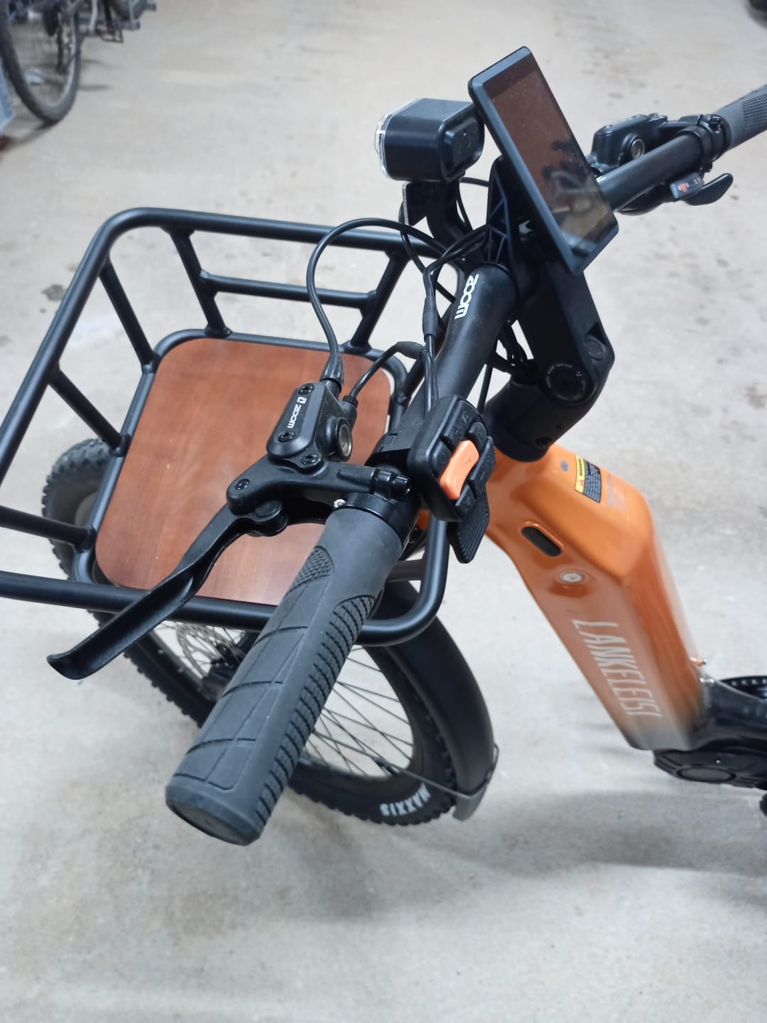 Customer photo review of Front Basket For Lankeleisi MG600 Plus/Wombat-1/MG600 Lite