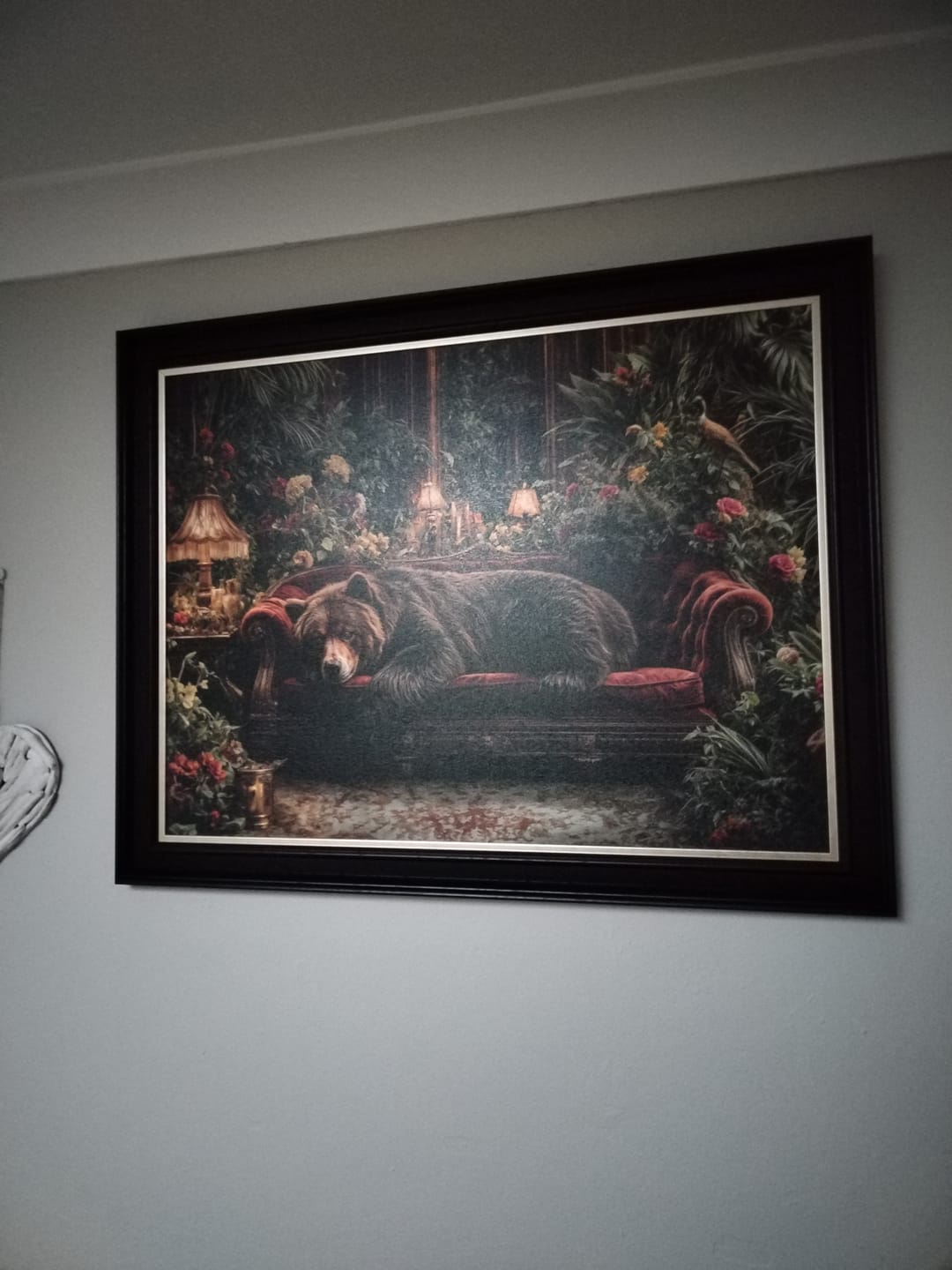 Customer photo review of Lounging Bear By AKDesigns