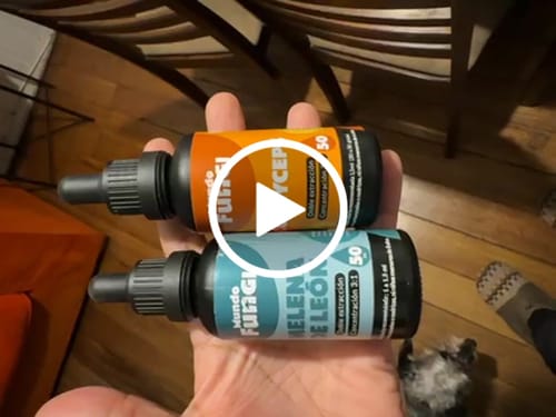 Customer video review of Cordyceps Gotas – Energía y Vitalidad