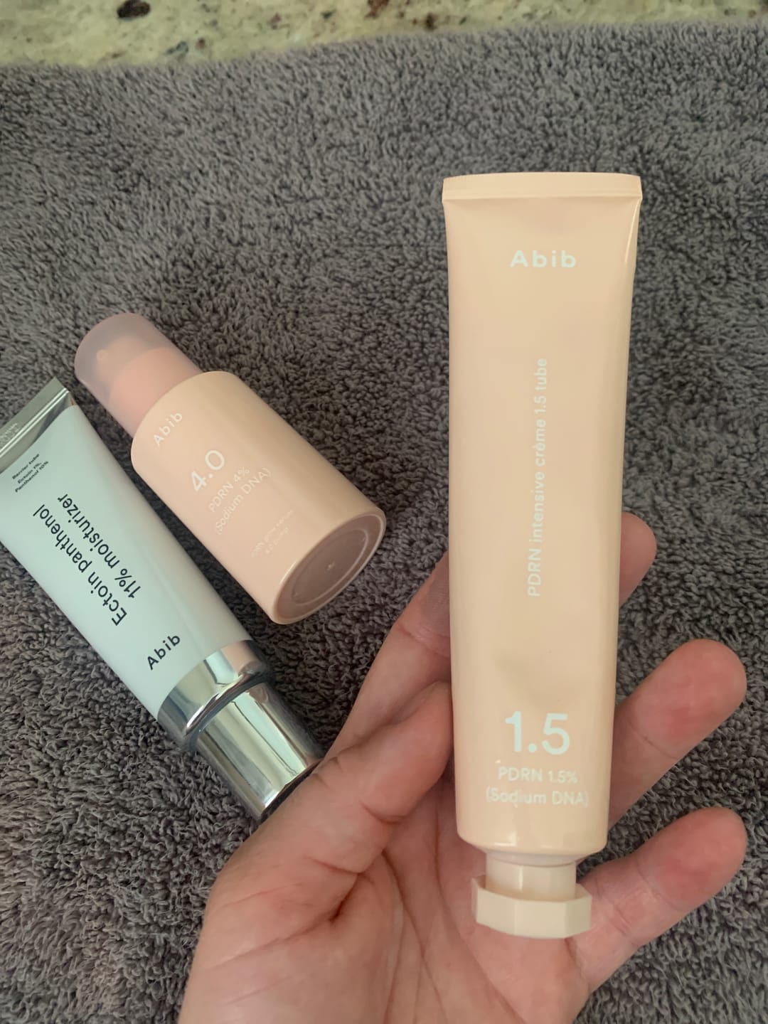 Customer photo review of PDRN intensive cream 1.5 tube