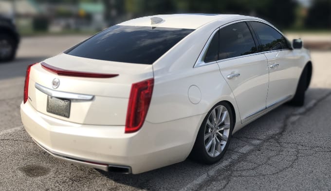 Customer photo review of 2013-2019 Cadillac XTS AWD/FWD 2-Wheel Rear Conversion Kit (XTS2R)
