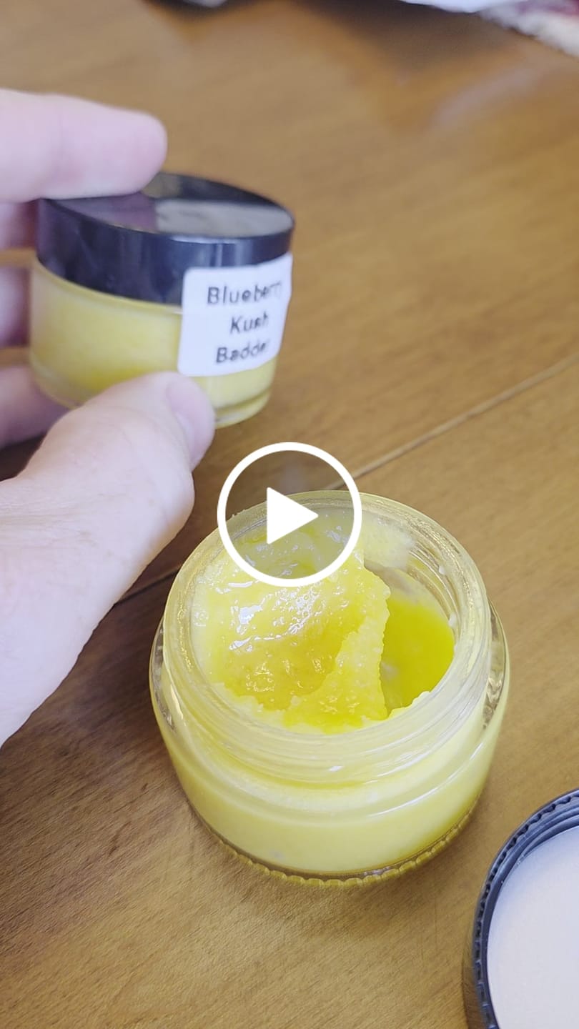 Customer video review of Blueberry Kush Badder