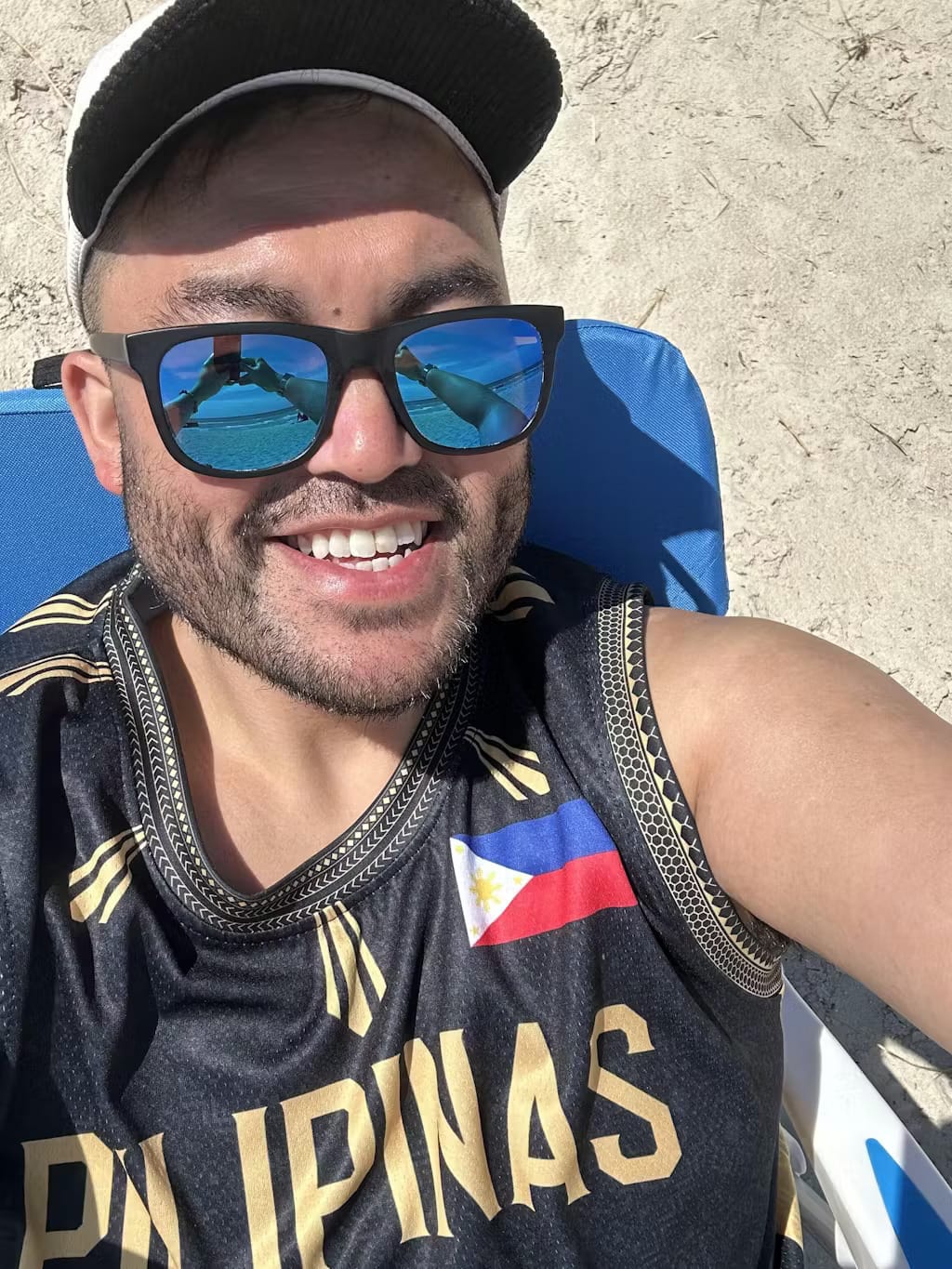 Customer photo review of Philippines 'Luzviminda' Custom Basketball Jersey