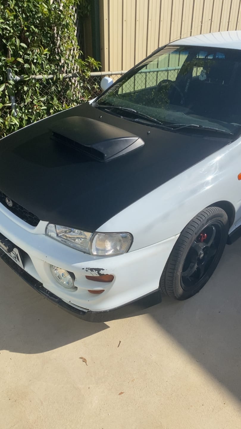 Customer photo review of Satin Black Vinyl Wrap