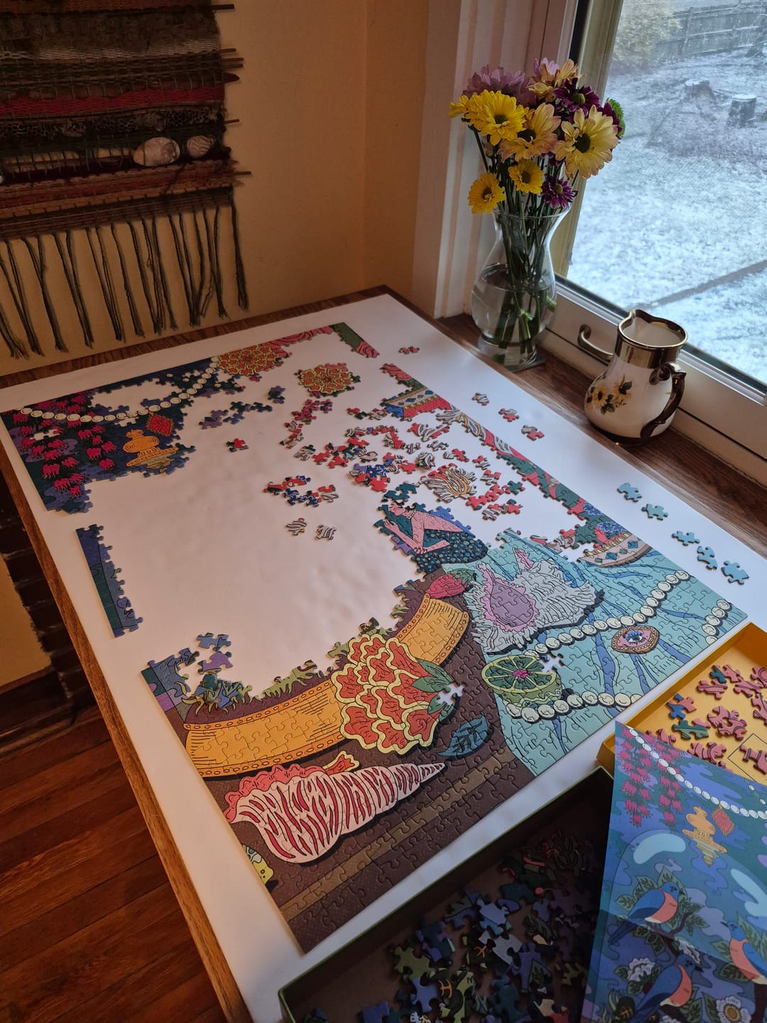 Customer photo review of Sunday Morning | 1000 Piece Puzzle
