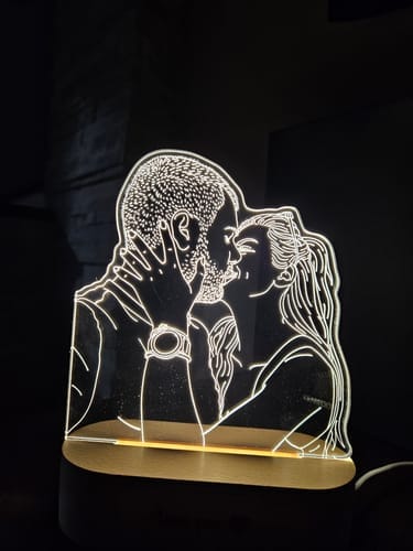 Customer photo review of Lampiece Lamp