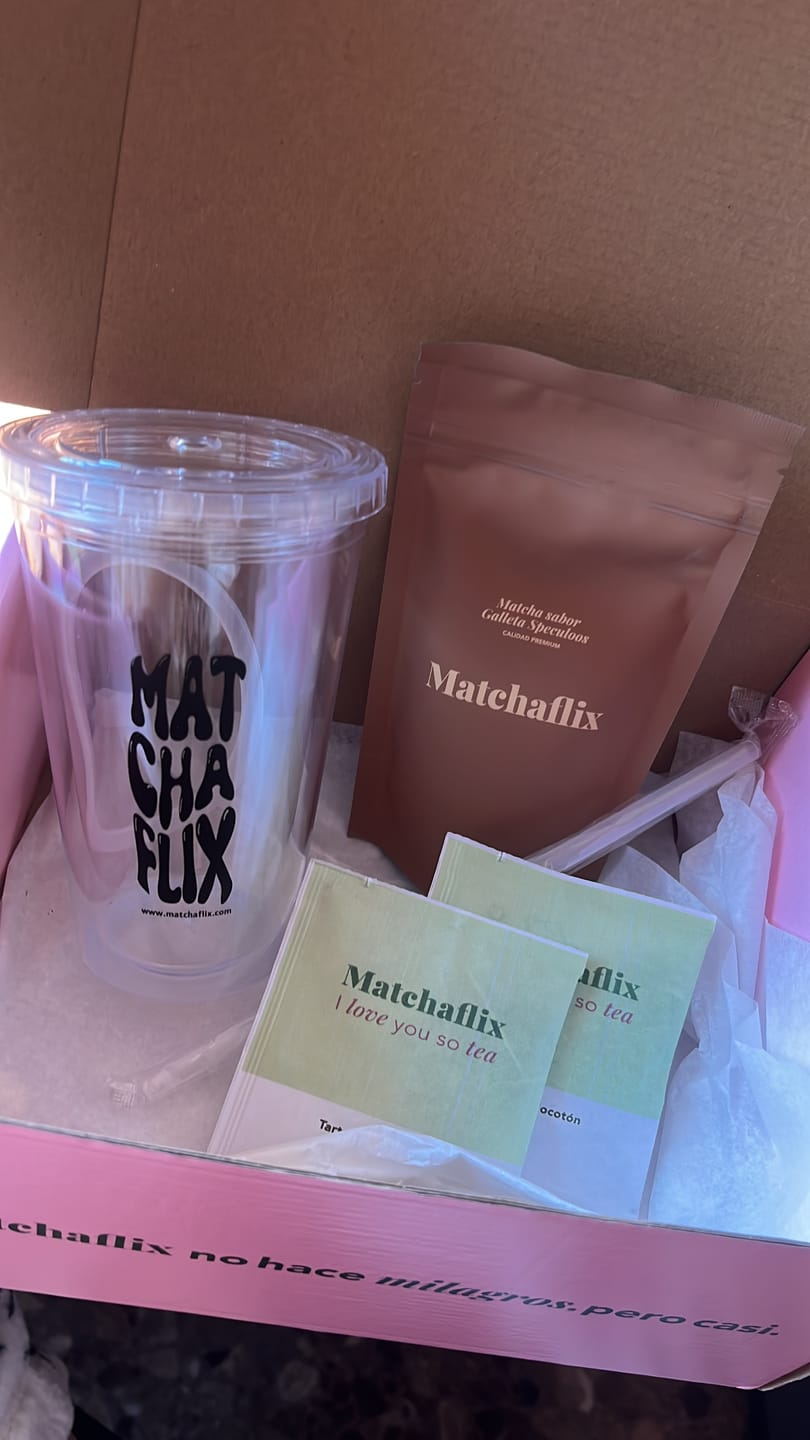 Customer photo review of Té Matcha Premium Galleta Speculoos