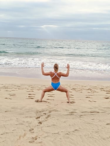 Customer photo review of Karma Onepiece - Azure