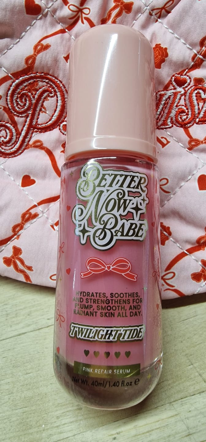 Customer photo review of P.Louise Better Now Babe Pink Barrier Repair Serum