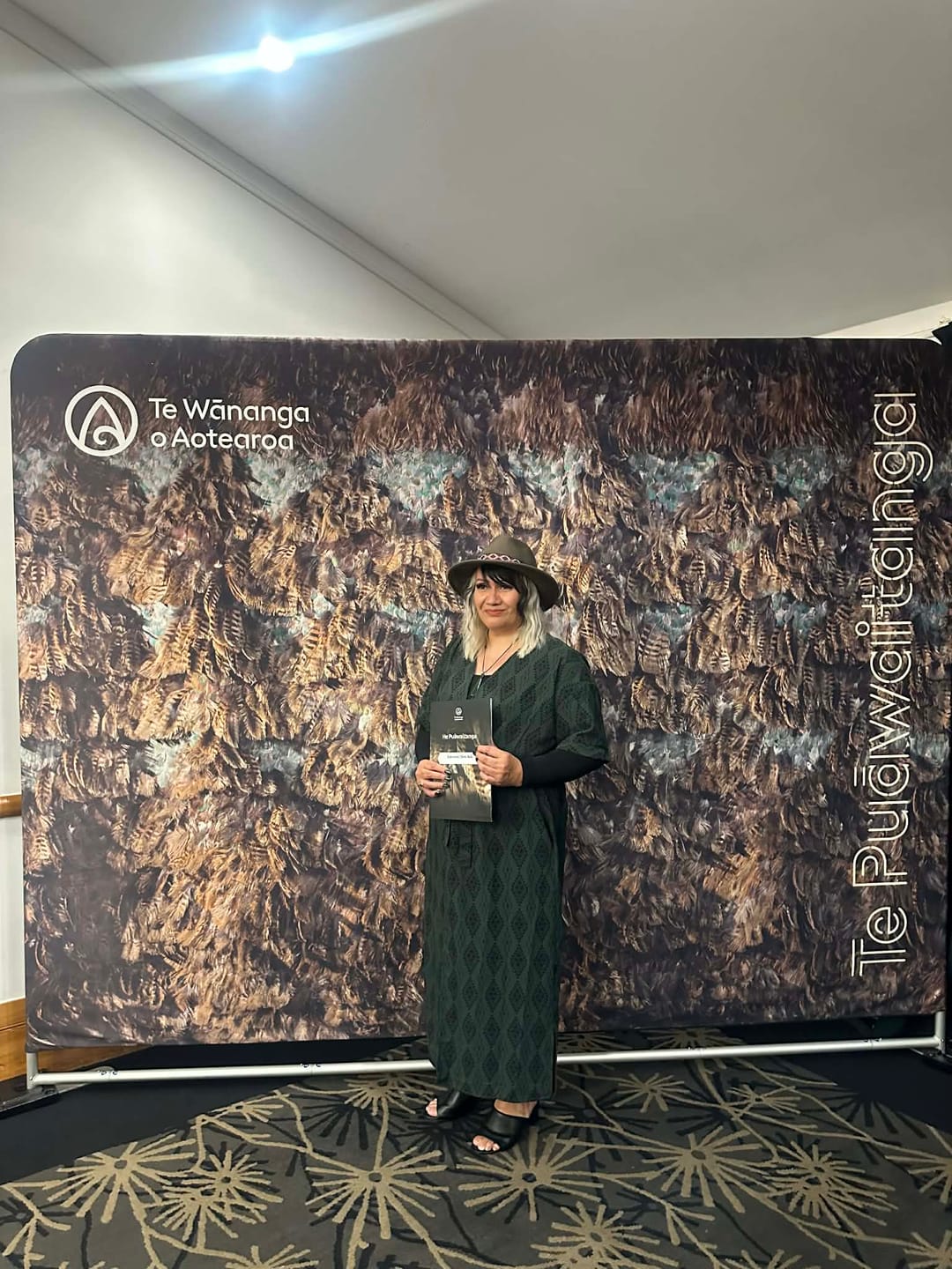 Customer photo review of Wool Hat - Olive