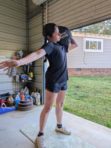 Customer photo review of Atlas Sandbag