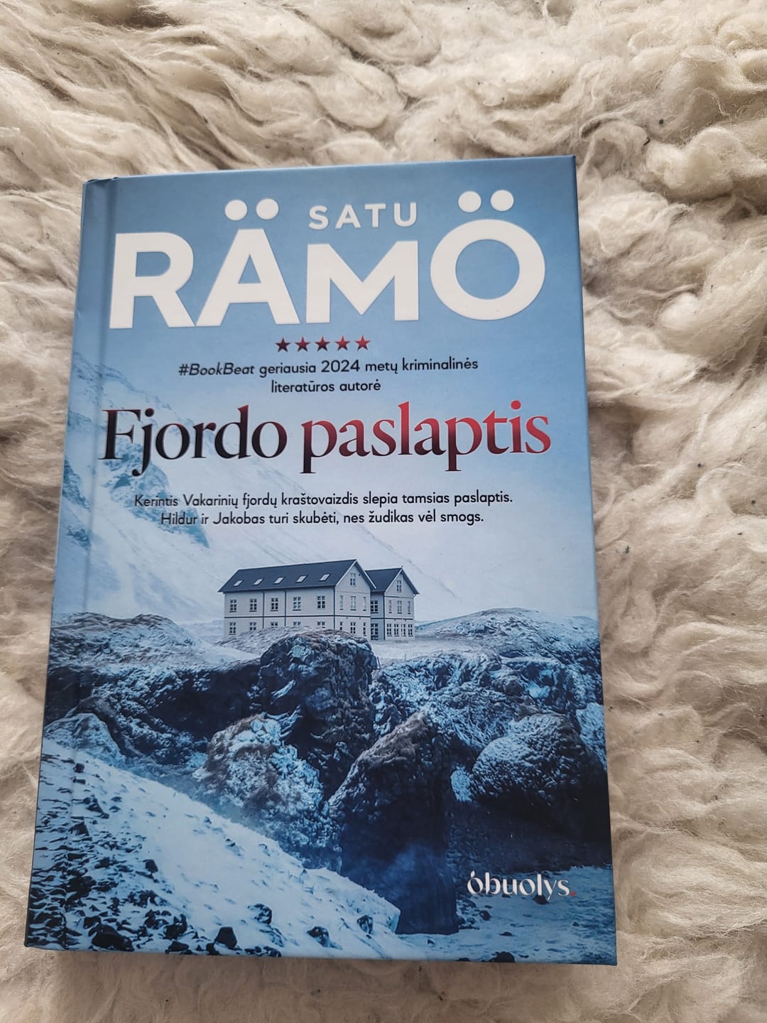 Customer photo review of Fjordo paslaptis: ledynai, alsuojantys mirtimi – naujas skandinaviškas detektyvas!