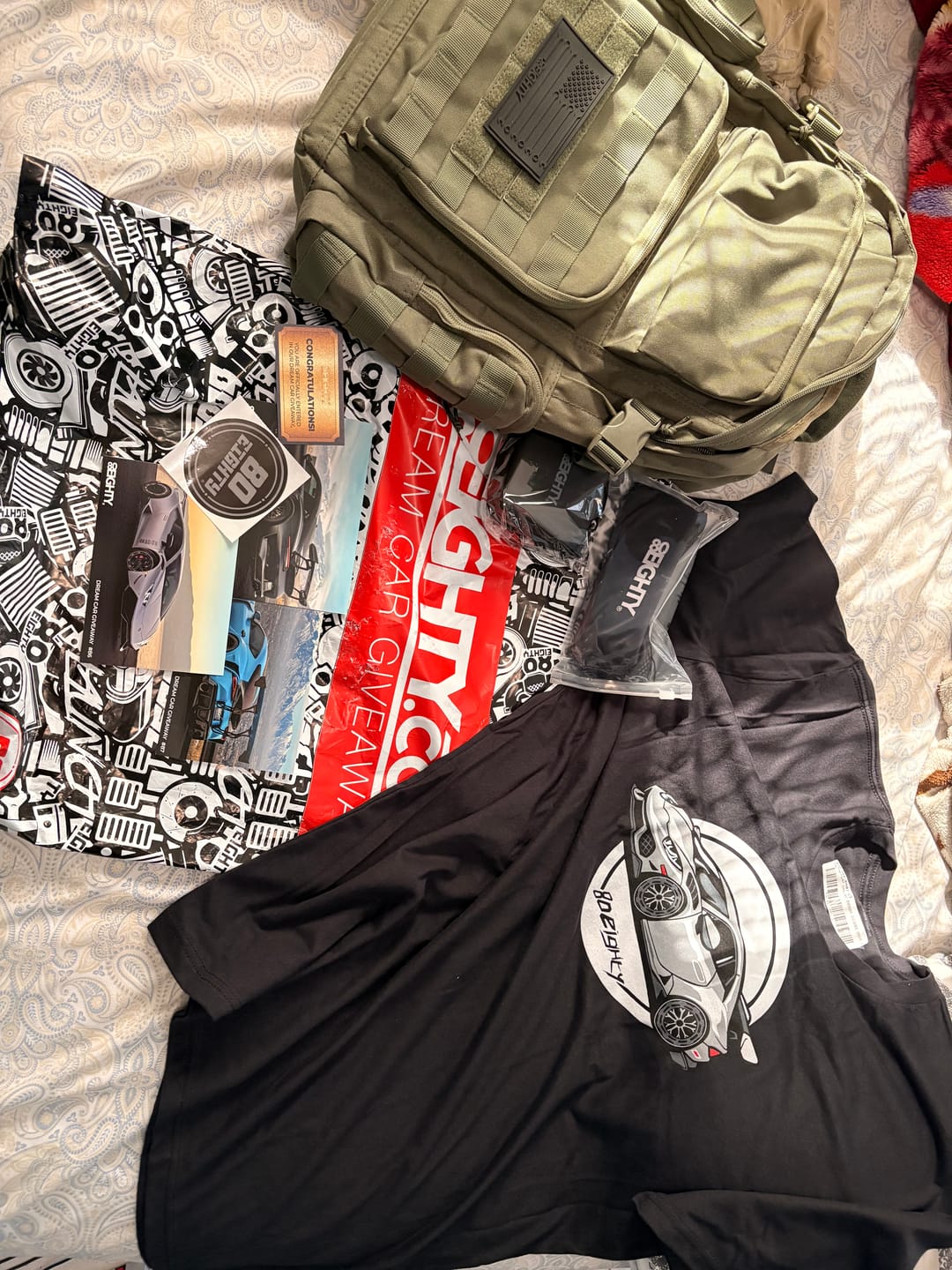 Customer photo review of 80Eighty® Polarized Shady Sunglasses