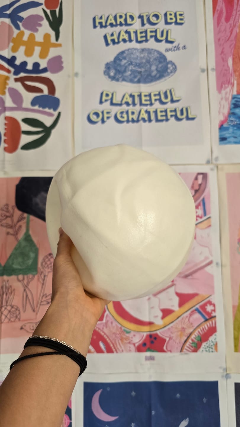 Customer photo review of Pilates Ball 20-25cm- Cream