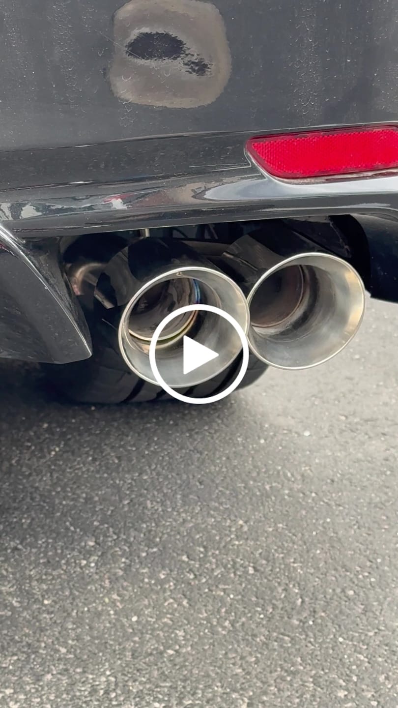 Customer video review of 2018-2024 Toyota Camry SE Muffler Delete Single Exit Axle Back Dual Tips Exhaust