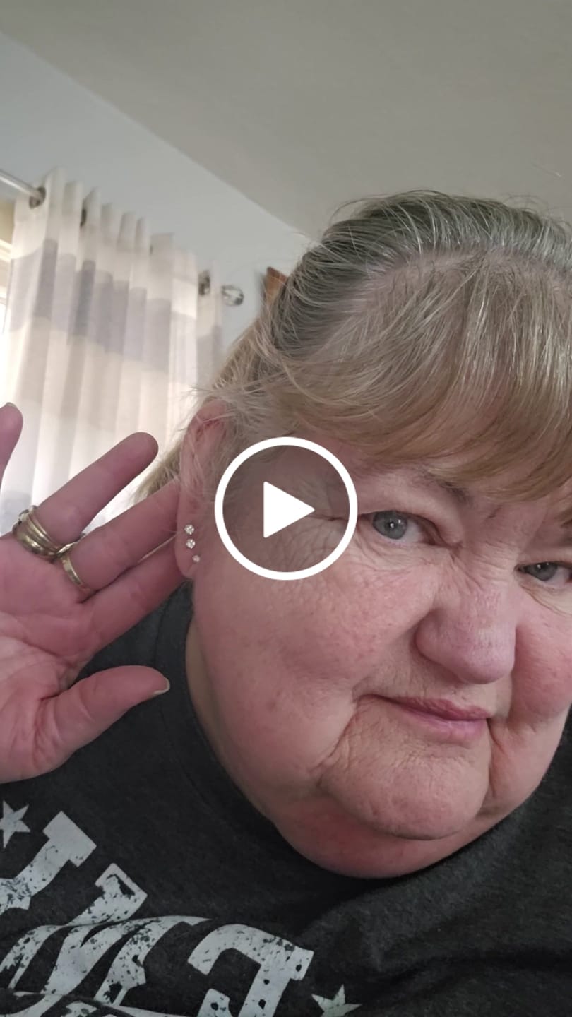 Customer video review of Petite Faux Diamond Studs