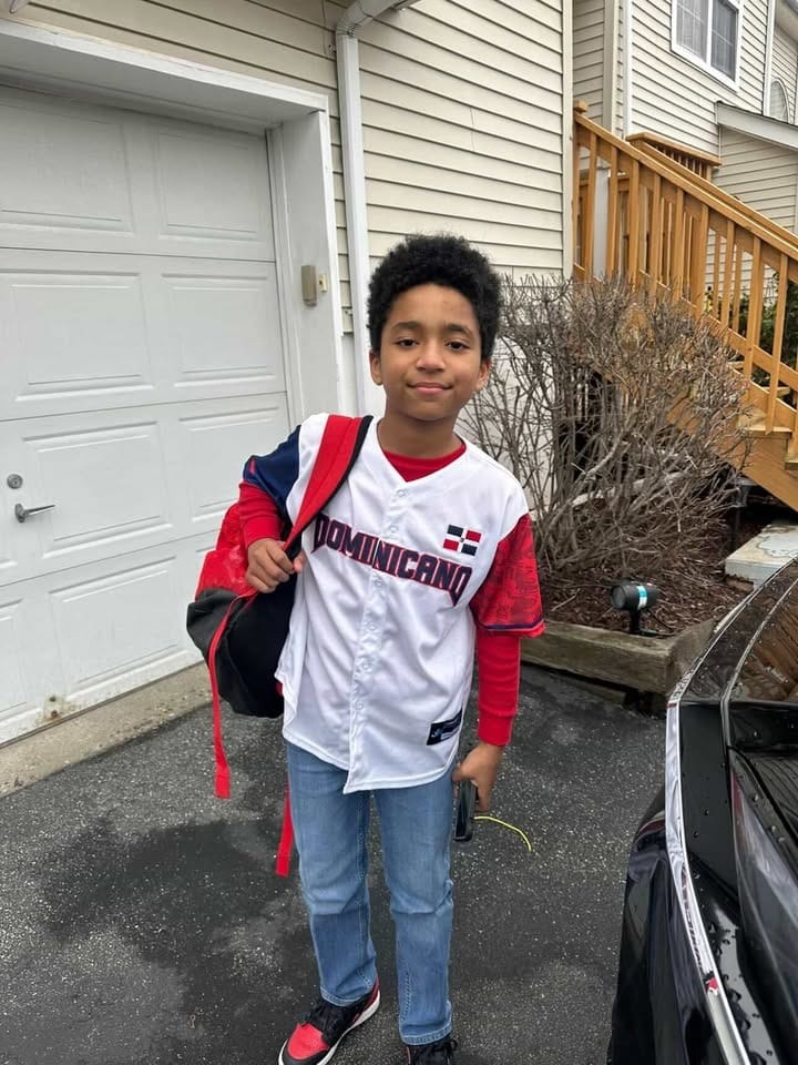 Customer photo review of Dominican Republic Heritage Custom Baseball Jersey