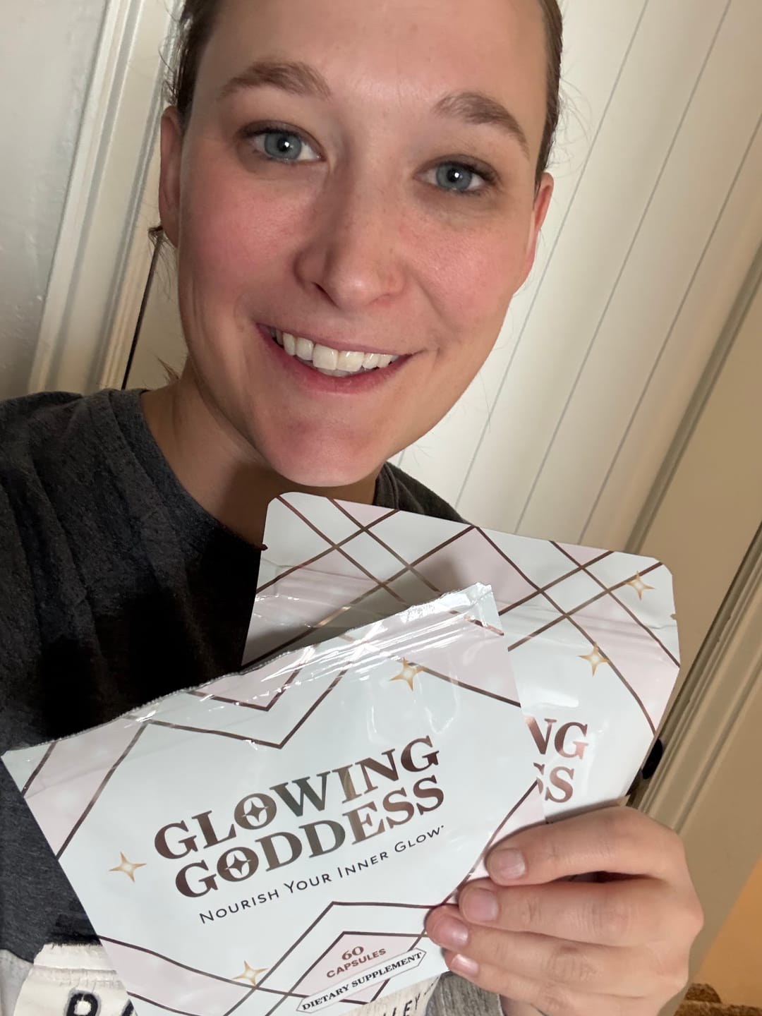 Customer photo review of GODDESS CAPSULES