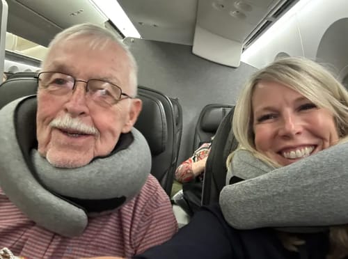 Customer photo review of Ergonomisk Resekudde