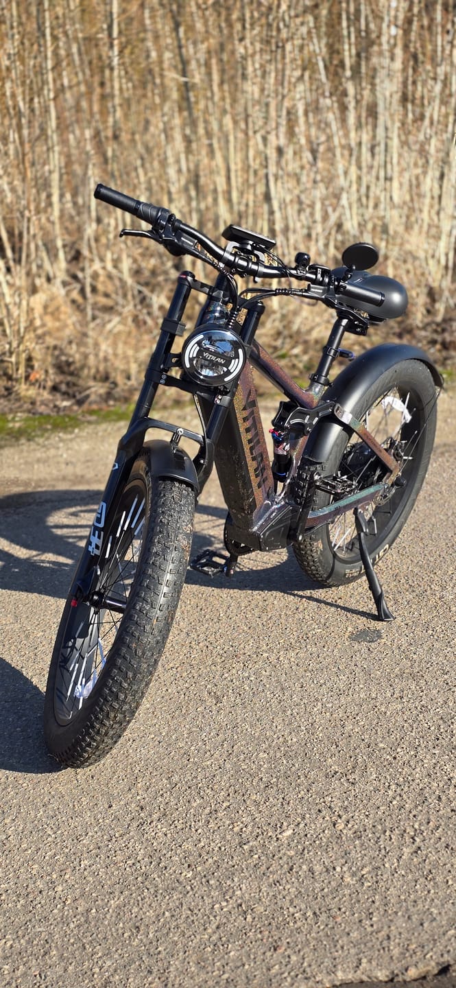 Customer photo review of T7PRO Full Suspension Mountain E-bike