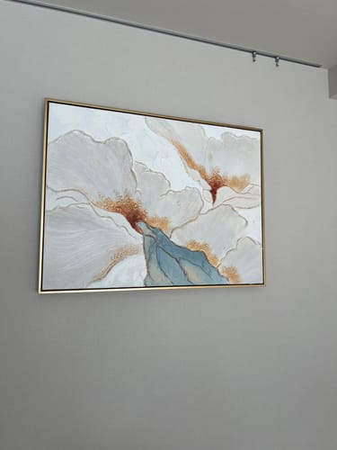 Customer review photo for Plaster Art Texture Painting #SG476