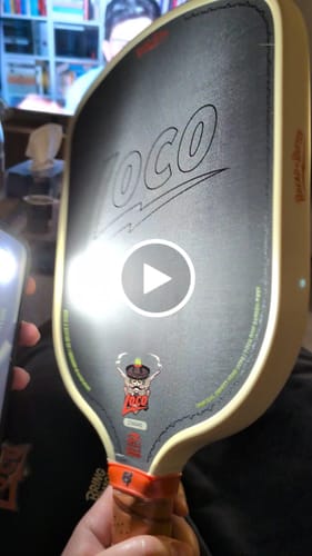 Customer video review of The Loco 16mm Pickleball Paddle- Standard