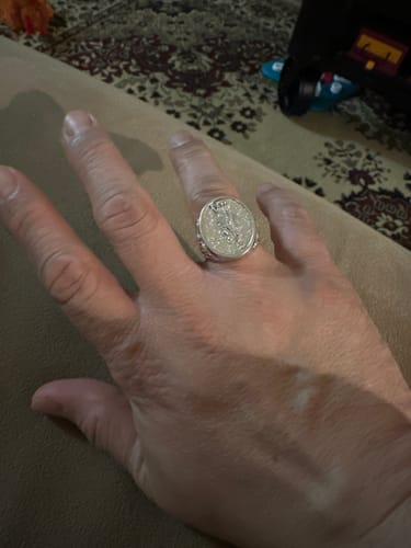 Customer photo review of St Michael The Archangel Ring