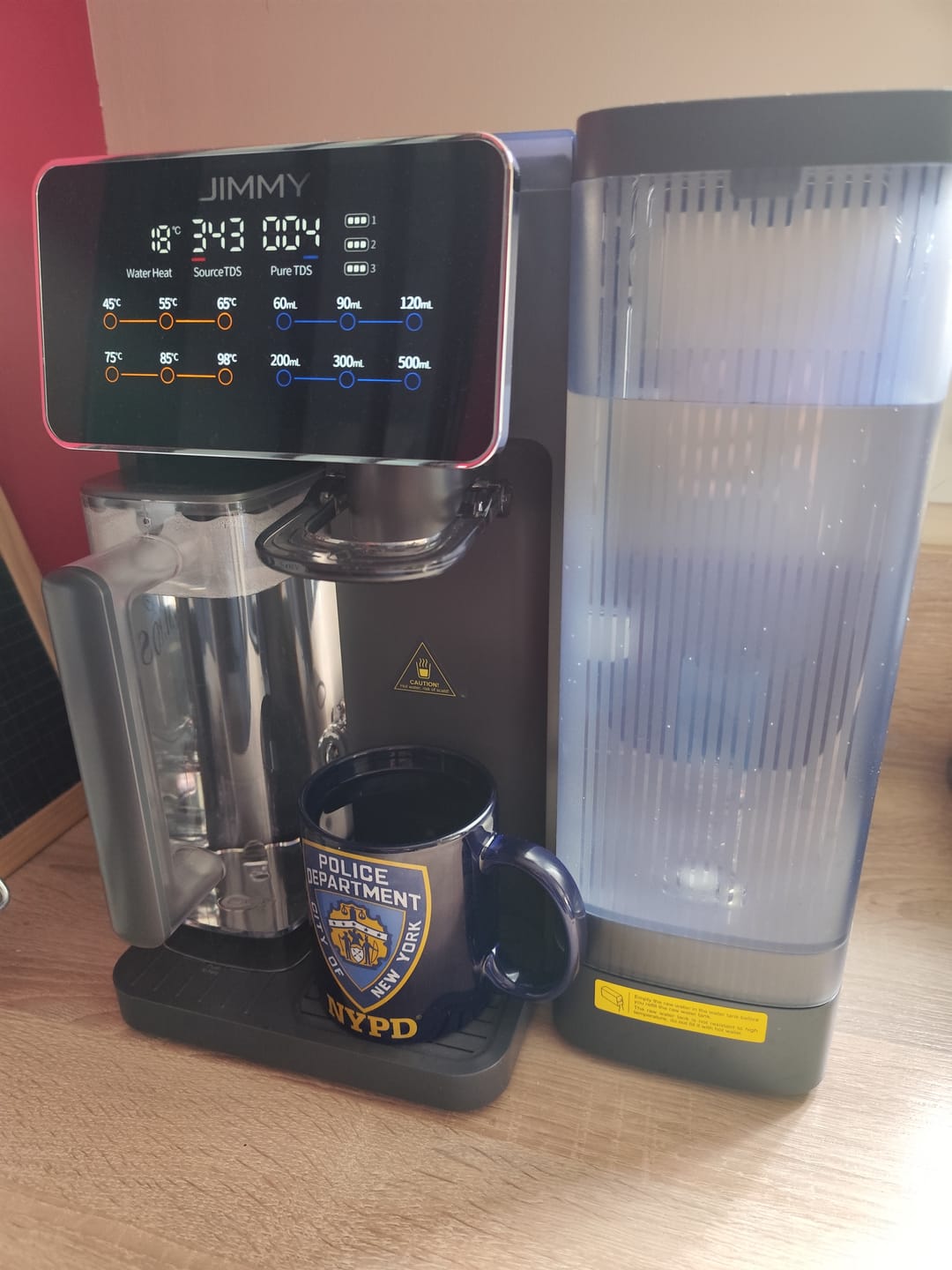 Customer photo review of R9 Countertop Reverse Osmosis Water Purifier
