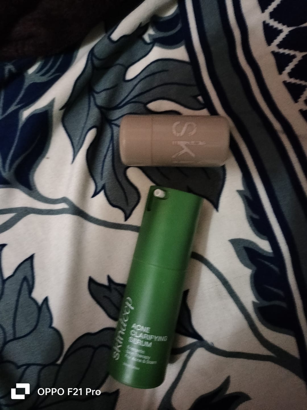 Customer photo review of ACNE CLARIFYING SERUM - Energetic Skin Therapy for Acne & Scars
