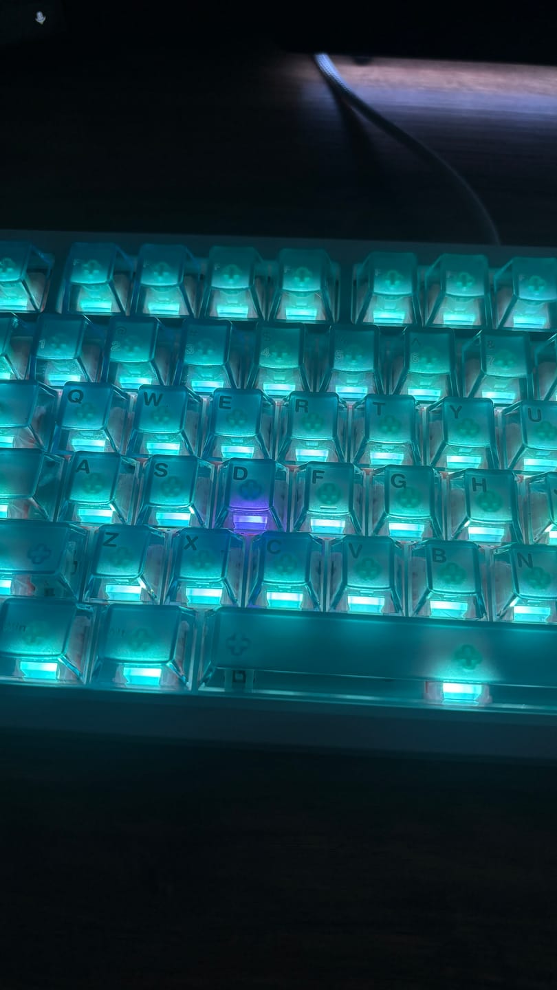Customer photo review of Chilkey Slice75 HE Alüminyum Klavye (Manyetik Switch / HE)