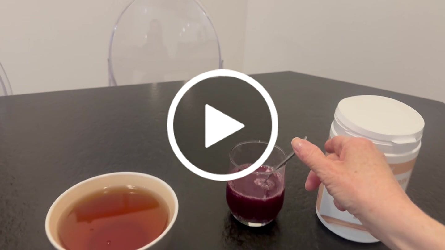 Customer video review of COLLAGÈNE MARIN NATICOL® / ACIDE HYALURONIQUE (EN POUDRE) - 300G