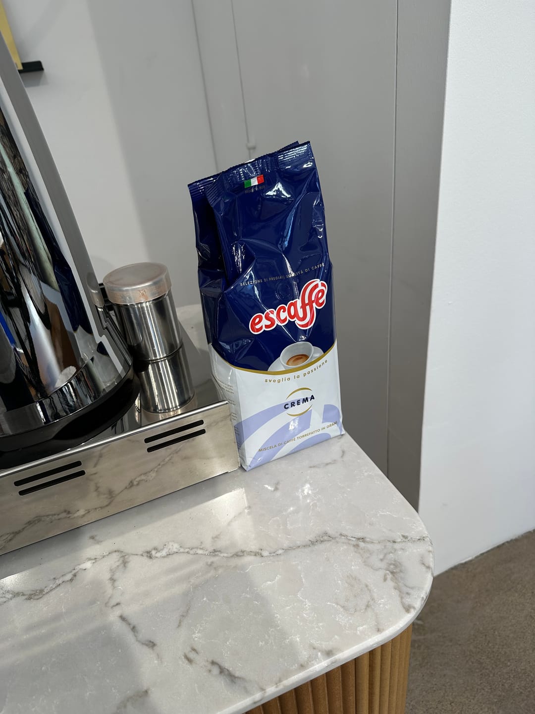 Customer photo review of Guglielmo Caffetteria 1kg Bohnen
