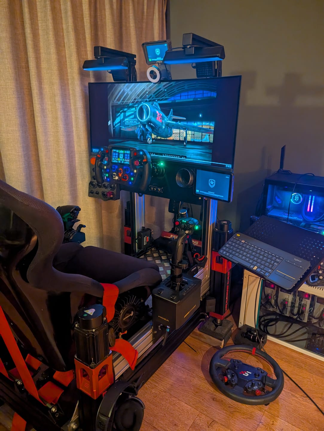 Customer photo review of MOZA AB6 Flight Simulator Bundle (Pre-Order! Shipping Starts Mid-January)