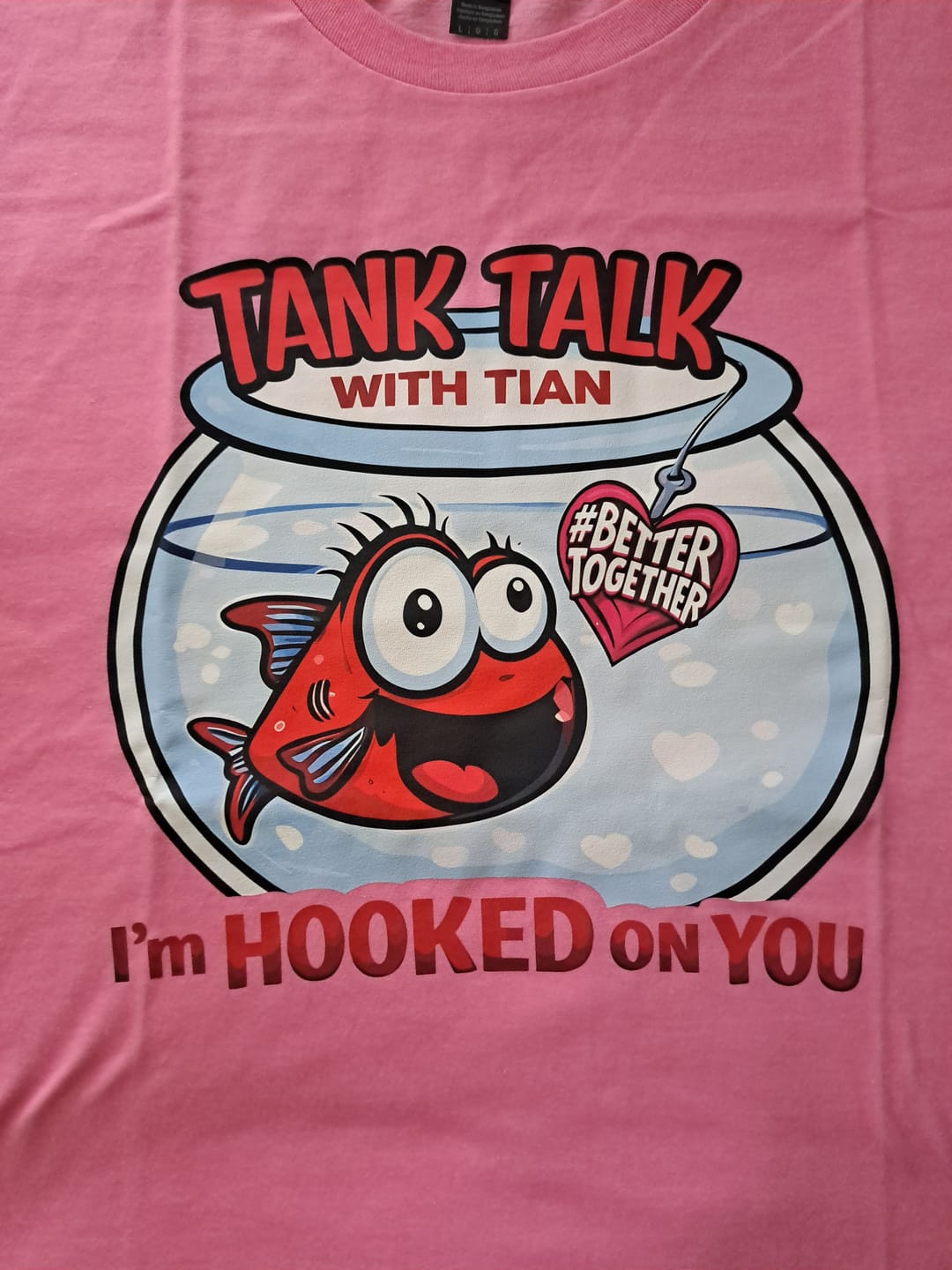 Customer photo review of Official TTWT Logo t-shirt