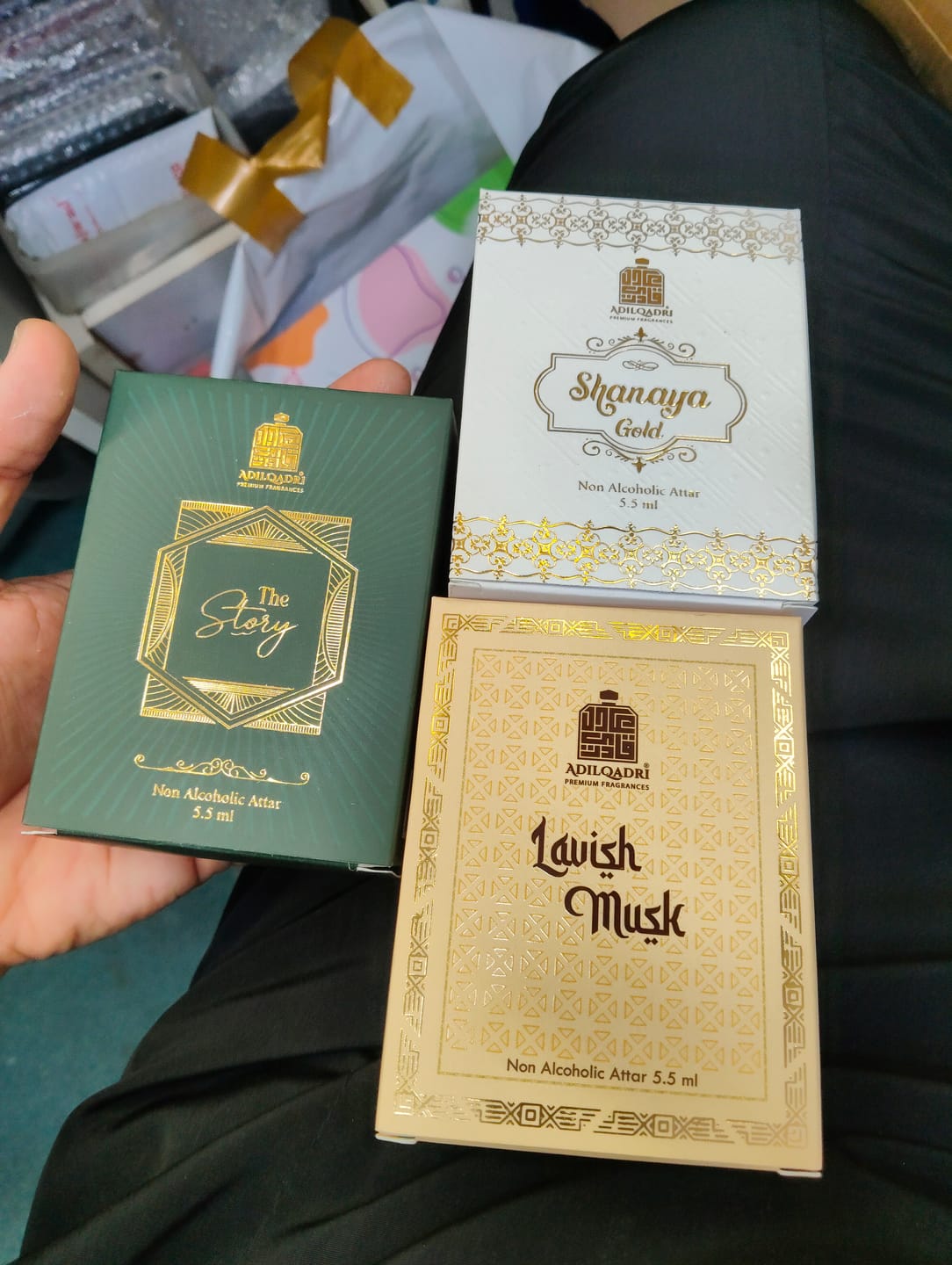 Customer photo review of Lavish Musk Luxury Attar Perfume