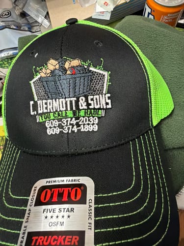 Customer photo review of Get 12 Custom Work Hats for Just $149