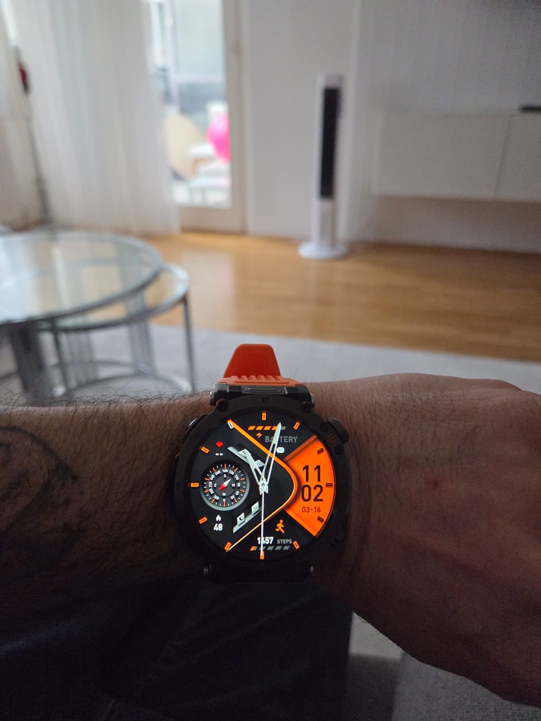 Customer photo review of STONE – Die stabilste Smartwatch mit 21+ Tagen Akkulaufzeit