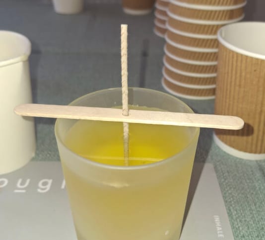 Customer photo review of Candle Making Workshop, LONDON - £45