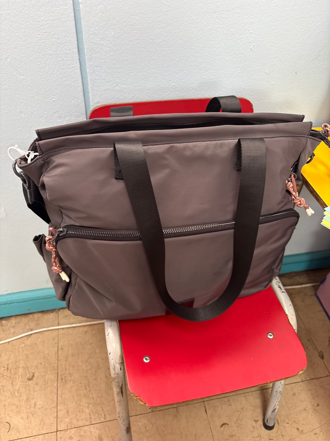 Customer photo review of Cartera Notebook Nylon Back To School