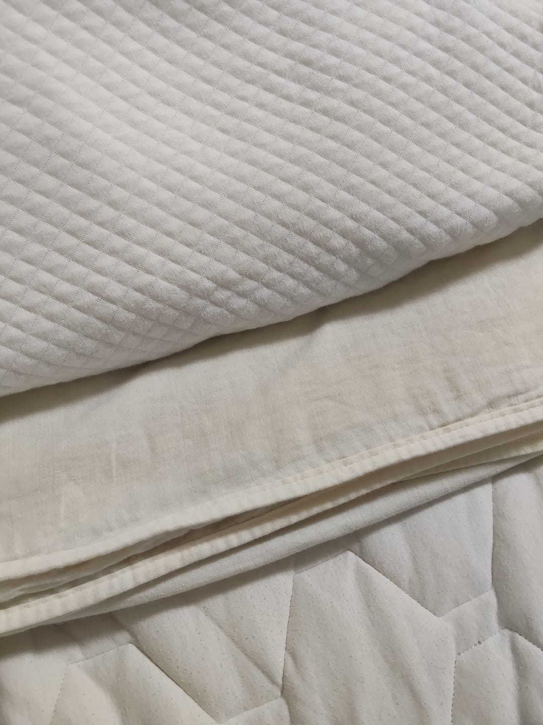 Customer photo review of SLEEP HEXAGON　ホルミシス敷パッド
