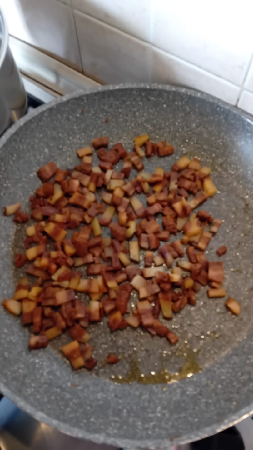Customer photo review of Pancetta Affumicata vegetale Bio 250 g - Fermaggio®