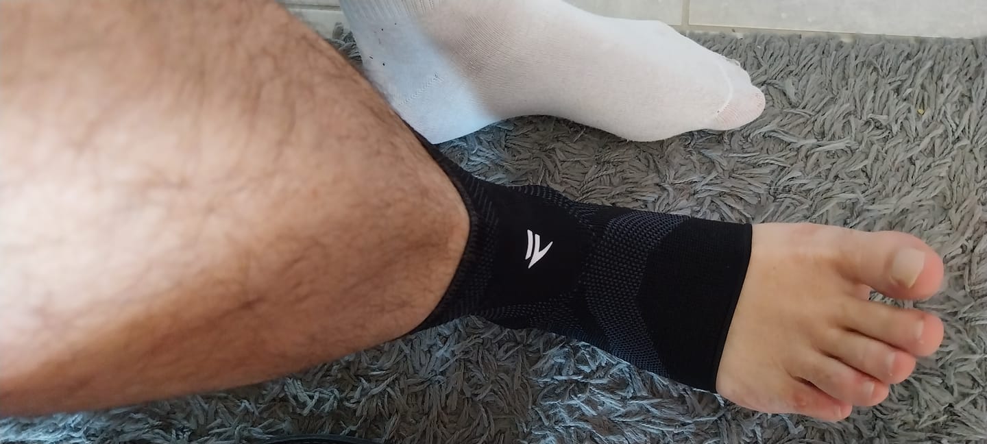 Customer photo review of Maintien de Compression pour Chevilles V3