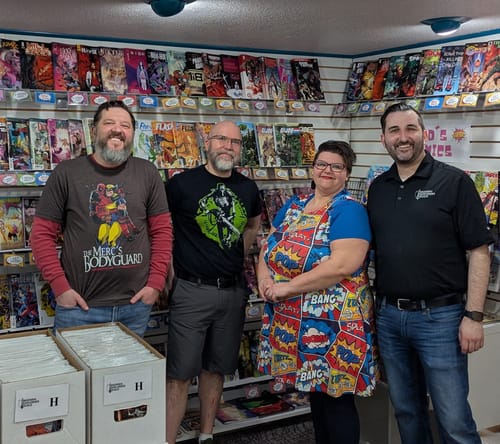 Customer photo review of Pop Art Comic Book Red Dress